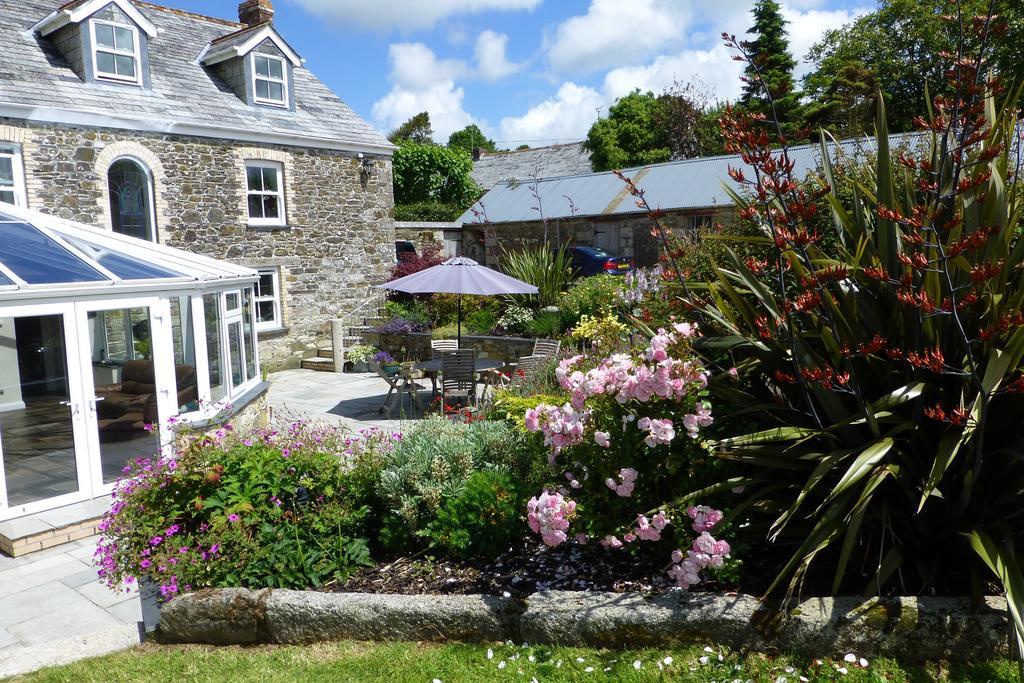 Treveighan Farmhouse Saint Teath Exterior foto